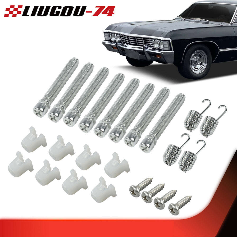 Headlight Adjuster 1 - 1/2 Inch Screw Spring Fits 1962-67 Impala Belair Biscayne - v