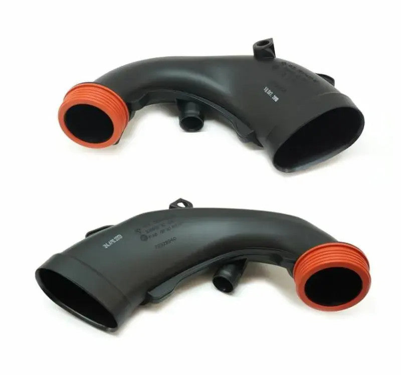 Pair Left & Right Engine Air Intake Hoses Fits for BMW F01 F10 F12 X5 E70 X6 E71 Q