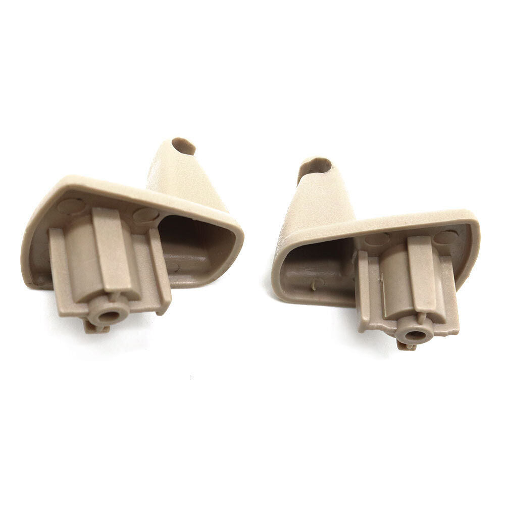 2pcs Beige Sun Visor Holder Hook Clips for Chrysler 300 for Dodge Charger 1EJ51BD1AA