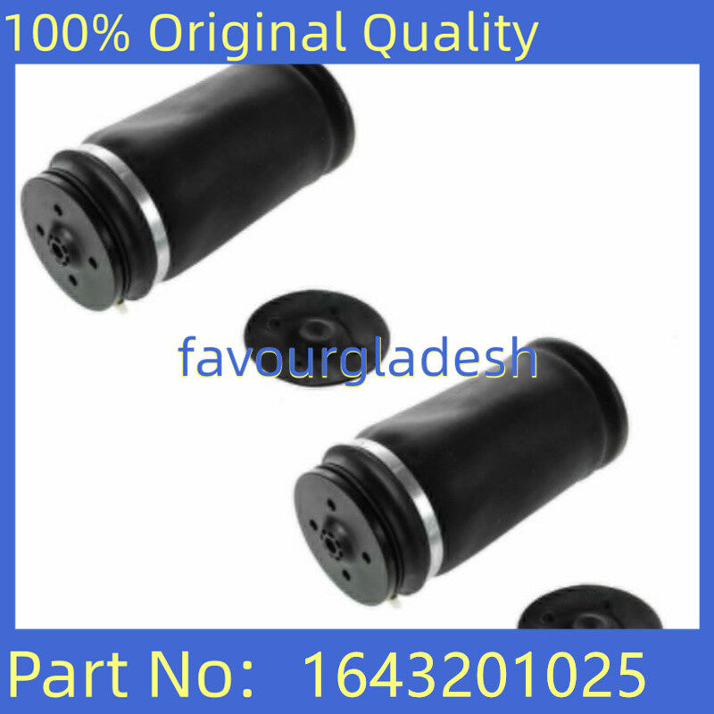 2PCS Rear Air Ride Spring Bag for Mercedes W164 X164 GL350 GL450 ML63 AMG 05-15