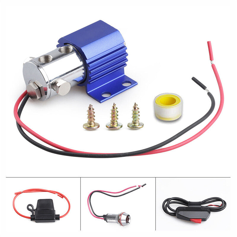 Car Front Brake Line Lock Kit Heavy Duty Type Roll Control Hill Holder Kit Blue