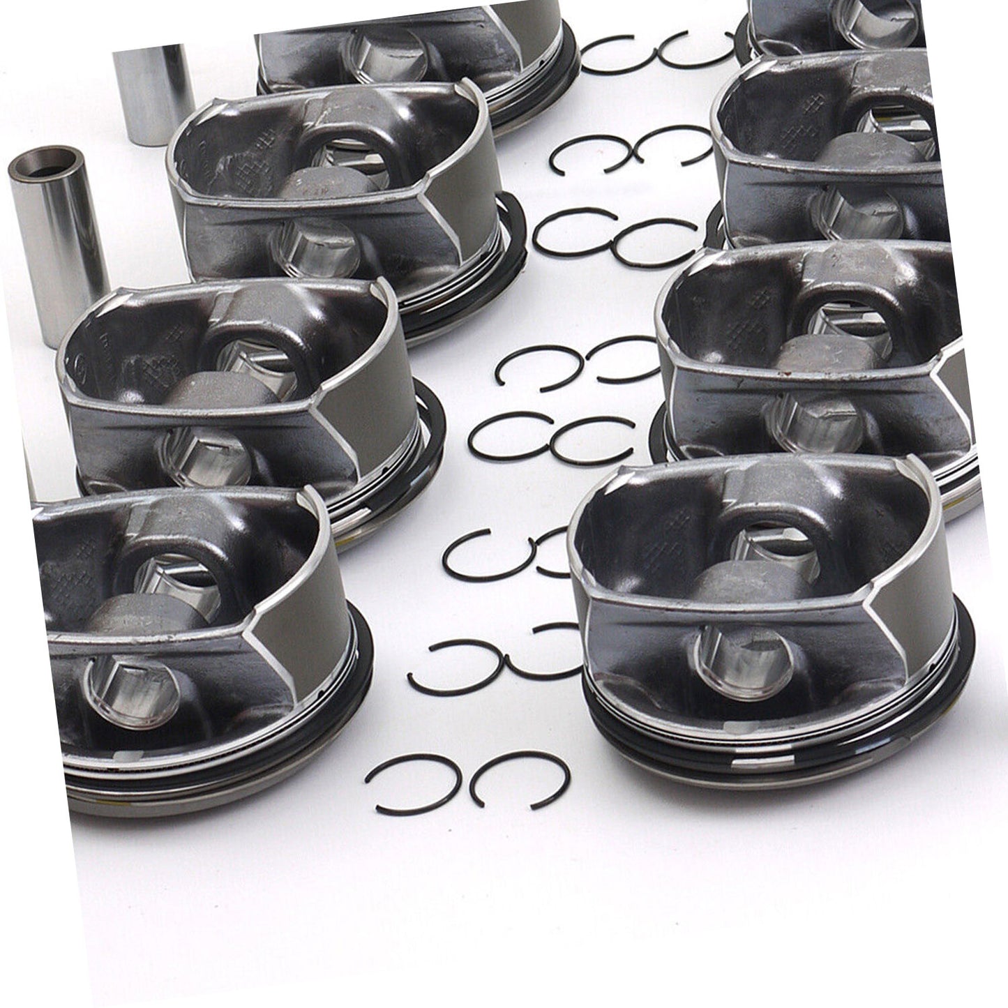 8-piece piston ring kit for Cayenne for Panamera S GTS 4.8L V8 957 94810304724-