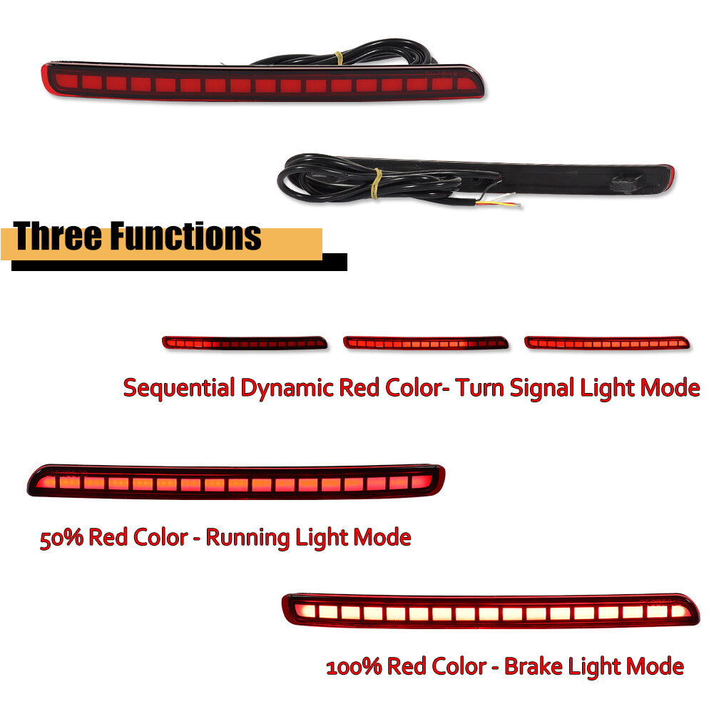 2019 - 2023 LED Rear Fog Light / Brake Warning Light for *a for Corolla Hatchback - v