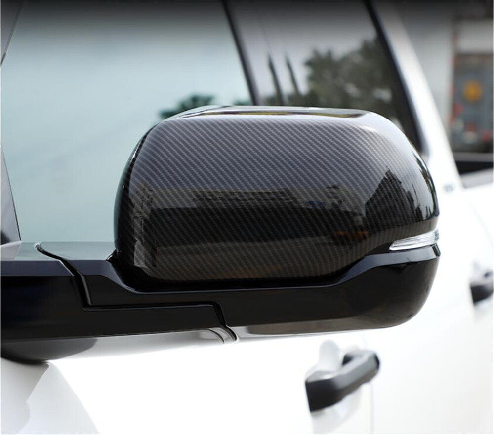 Carbon Fiber ABS Side Rearview Mirror Cap Cover for T@yota Tundr@ /Sequoia 2022+