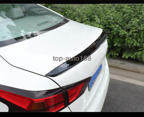 for Nissan Altima 2019-2022 Glossy Black Rear Trunk Spoiler Tail Wing Lip Cover