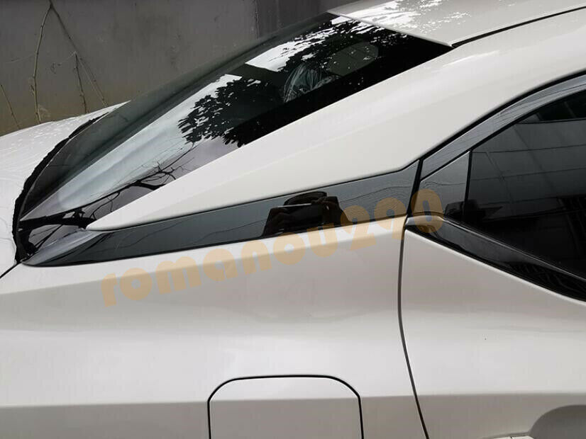 Stainless Black Car Window Molding Strip Cover 22pcs for Nissan Sentra 2020-2023