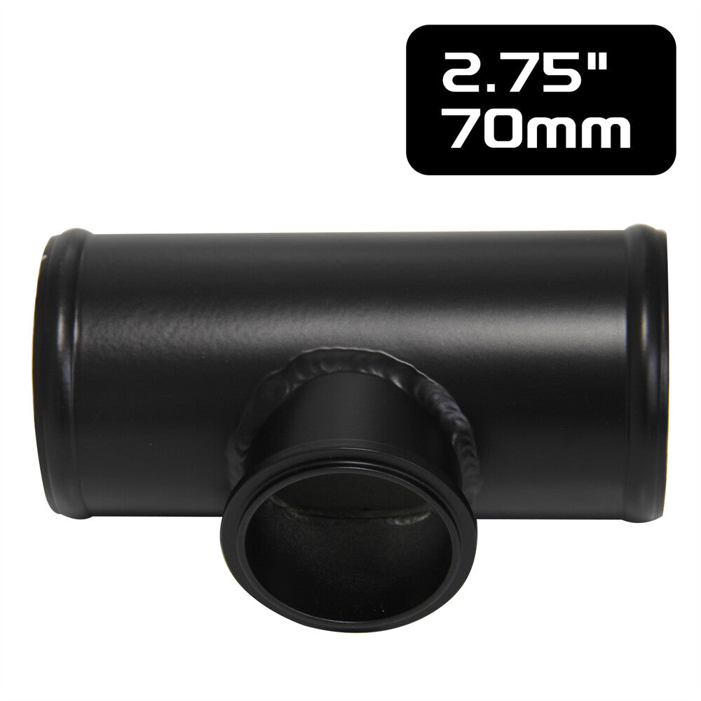 Universal 50mm V-band BOV Flange 2.75 Tube Pipe Blow off Valve Turbo Black