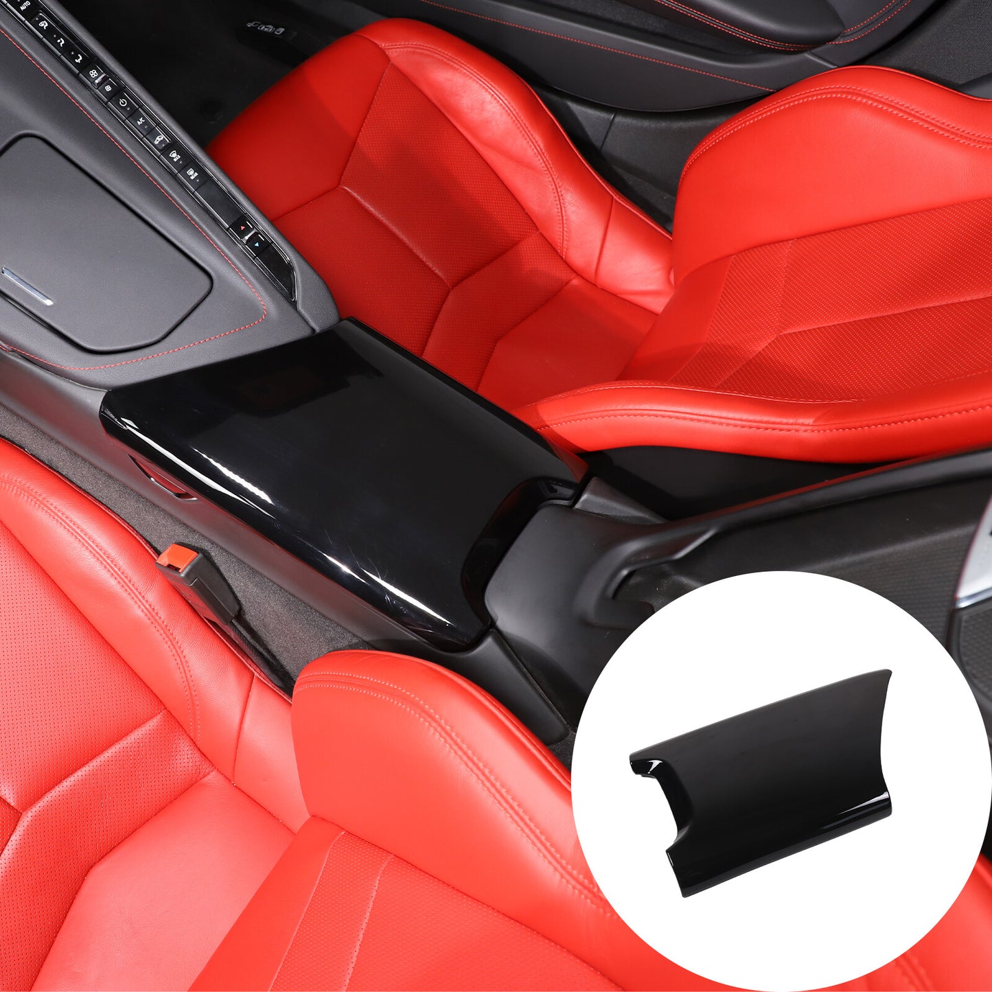 ABS Chrome Center Console Gauge Trim Panel for 3 G20 2020 - 2022- v