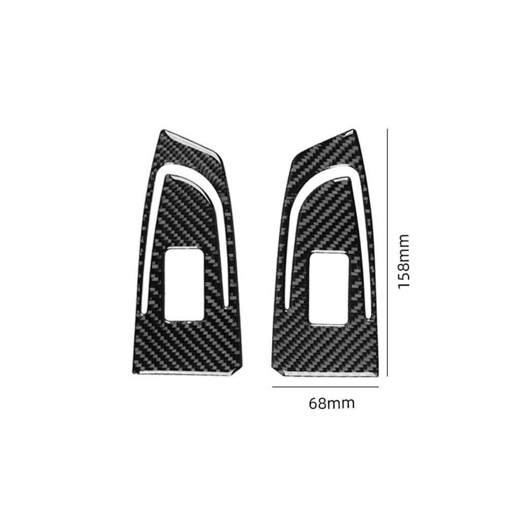 Carbon Fiber Interior Dashboard Panel Cover Trim for Alfa Romeo Giulia 2017-2019 v