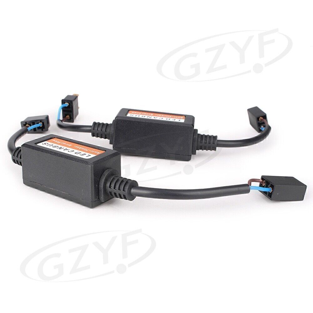 H7 12V LED Car Headlight Bulbs Resistor Inline Error Canbus Warning Free Lights