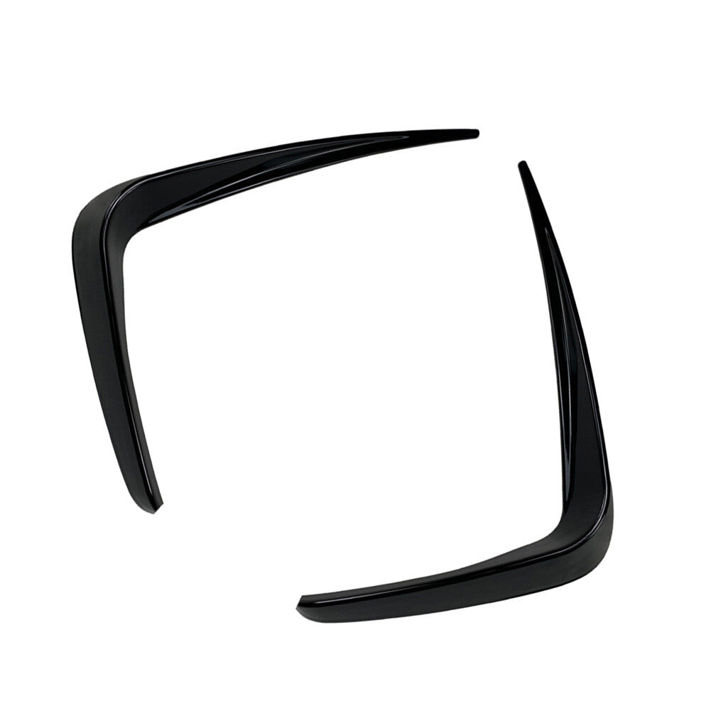 Front Fog Lamp Frame Decoration Trim for BMW 3 Series G20 2019-2022 Glossy Black