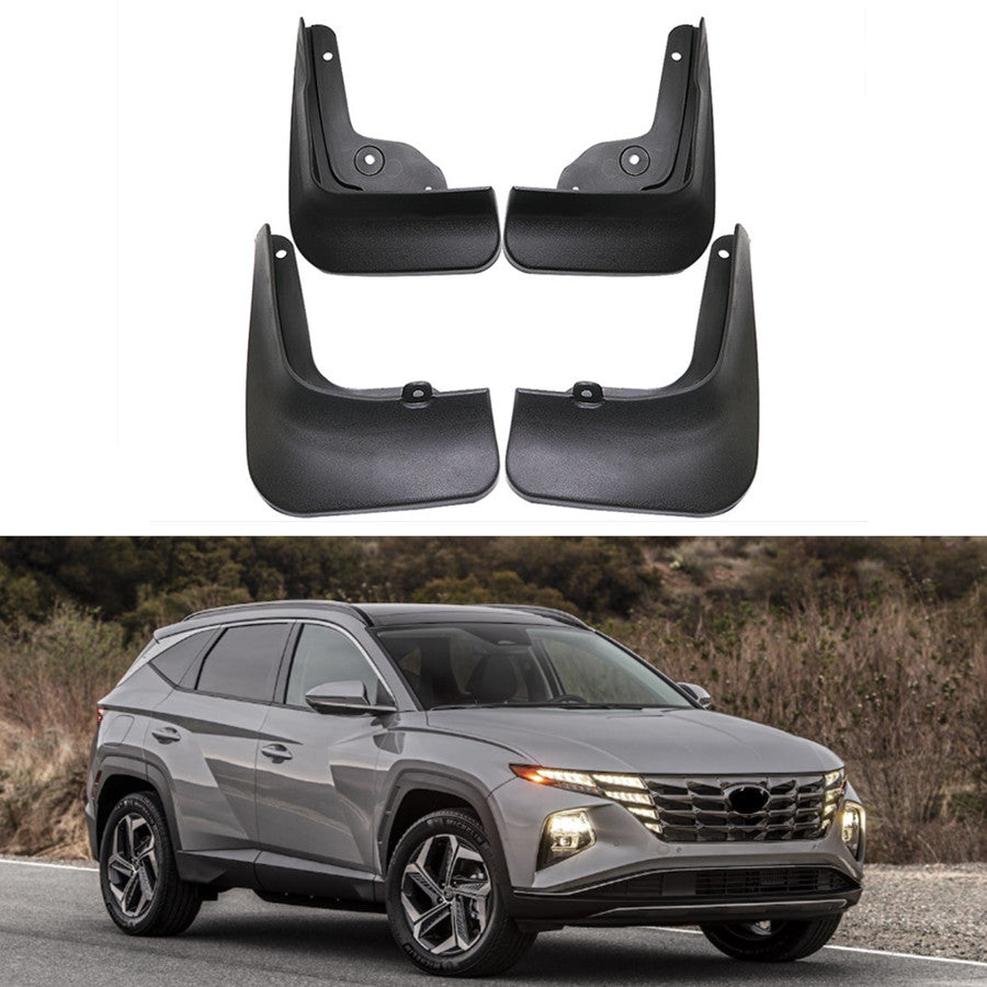 4-piece pack suitable for 2022 for TUCSON for Hyundai MUD FLAP FLAPS SPLASH GUARDS MUDGUARDS