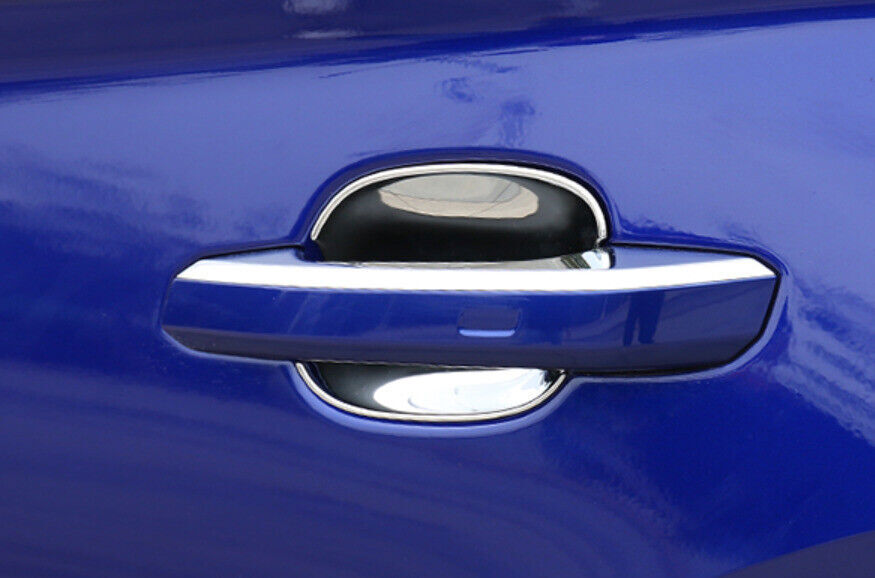for Audi A3 S3 2014-20 ABS Chrome Exterior Side Door Bowl Molding Cover Trim 4P