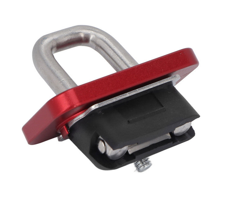 1 Pair Red Inner-Bed Retractable Truck Bed Tie-Down Anchors for Chevy / for GMC for Sierra