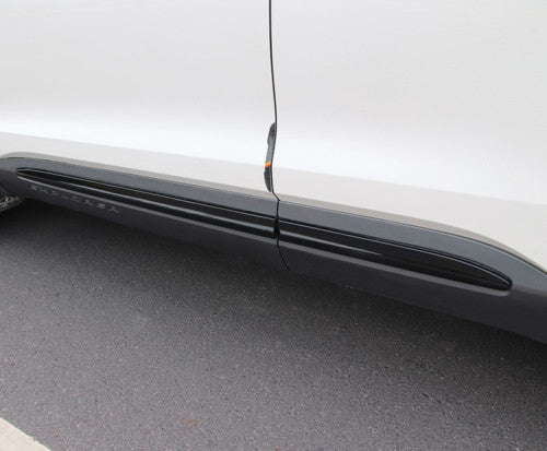 for Ford Explorer 2020-2022 ABS Black SIDE DOOR BODY MOLDING TRIM Accessories