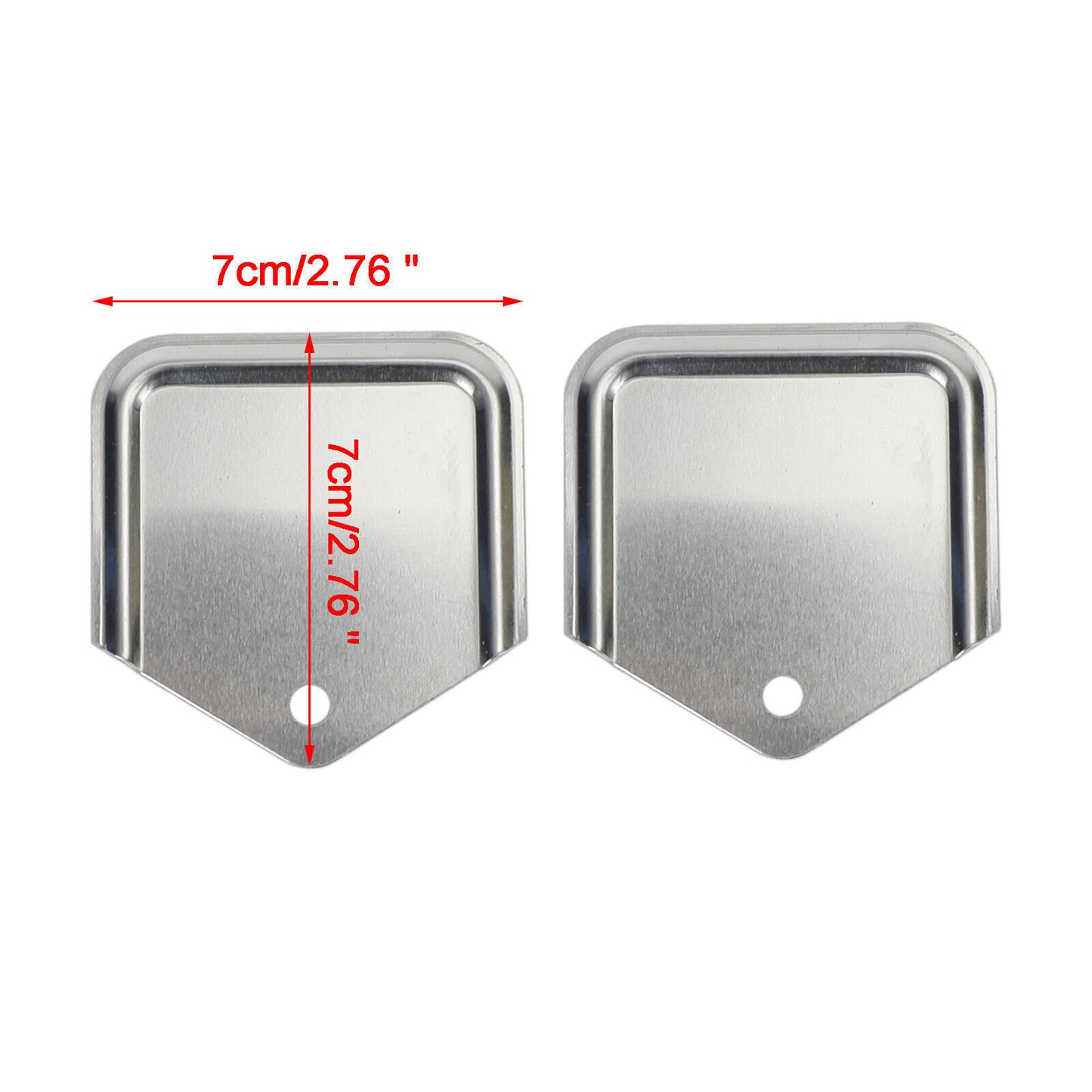 New 2-Pack Retro Style California License Plate Year and Month Label Clips