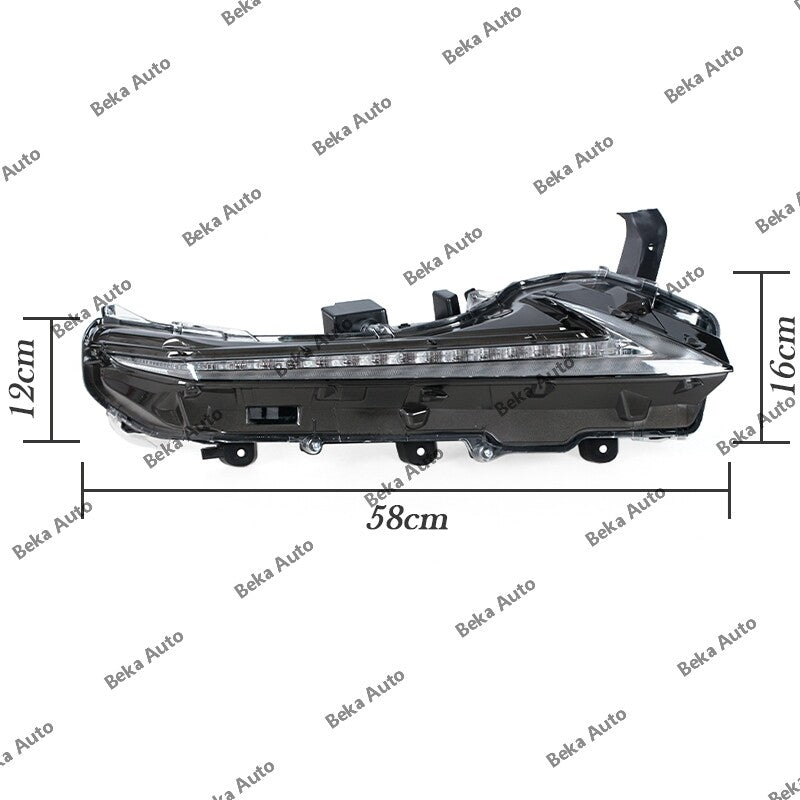 1 piece for Lexus F-Sport NX200t NX300h 2015 2016 - 2021 Right Daytime Running Light