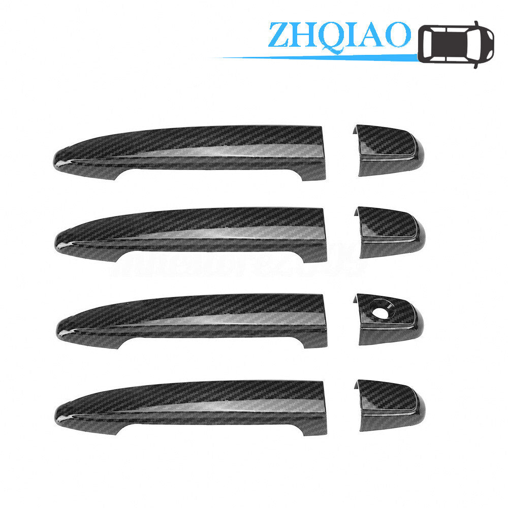 Carbon Fiber Door Handle Cover Trim Fits for Toyota for Camry 2012-2017