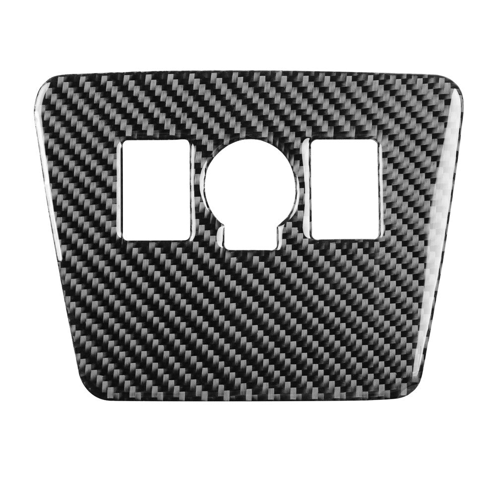 for Audi A4 2017-2019 Red Carbon Fiber Inner Door Decorative Cover Trim Sticker v