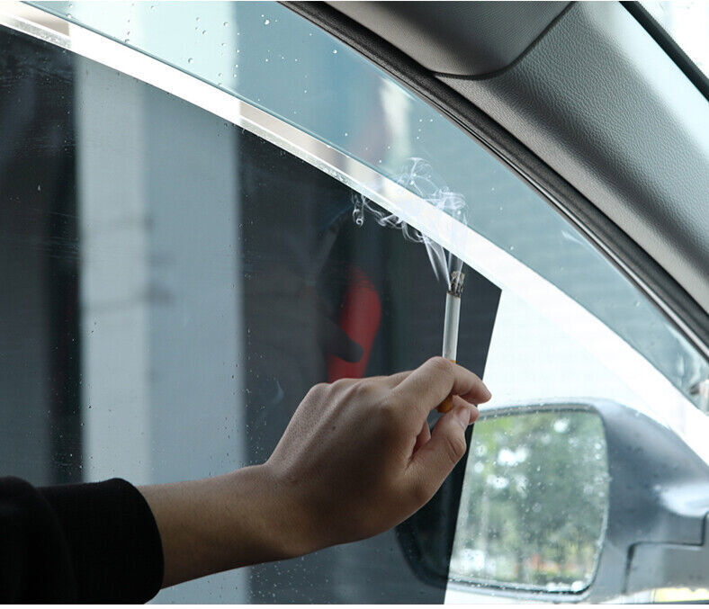 for Kia K5 2021-2024 side Window Visors Sun Rain Guard Deflector W/Chrome Trim