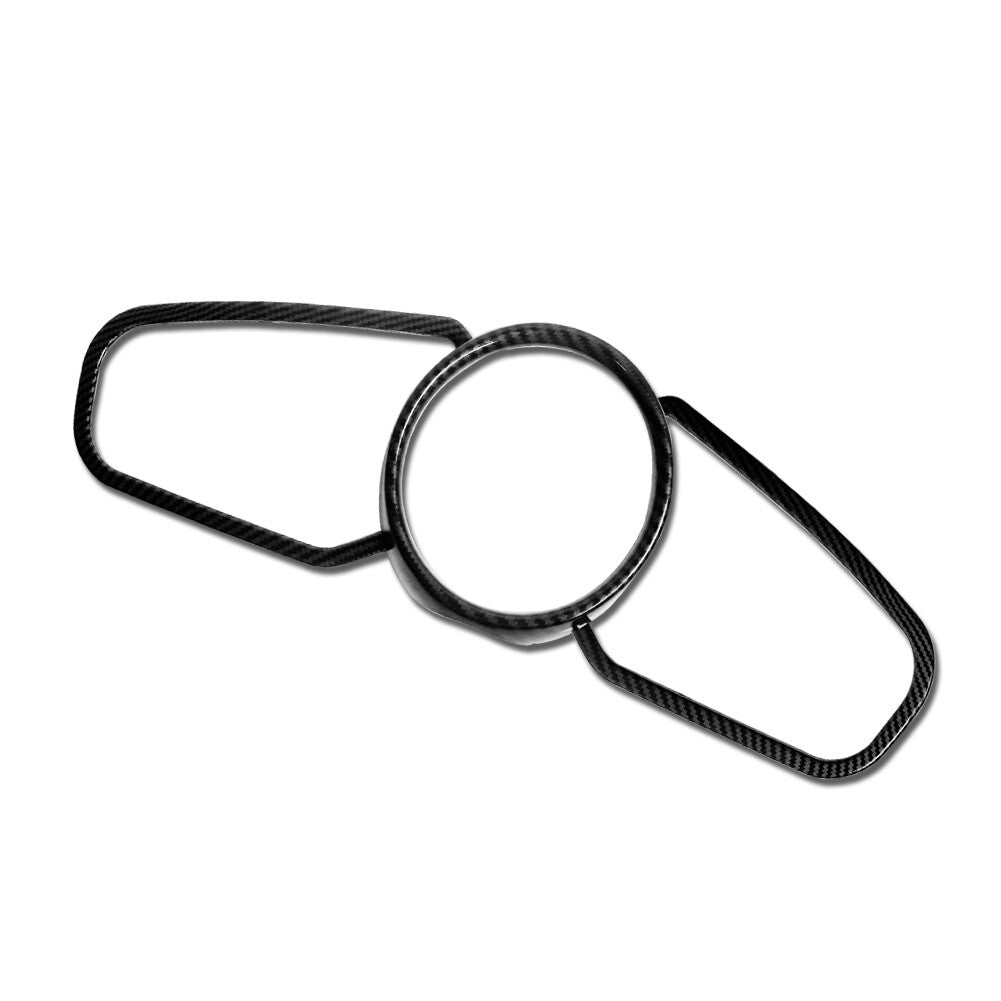 Suitable for 18+ for Panamera for Cayenne dashboard panel decorative stickers, 3 pieces- v