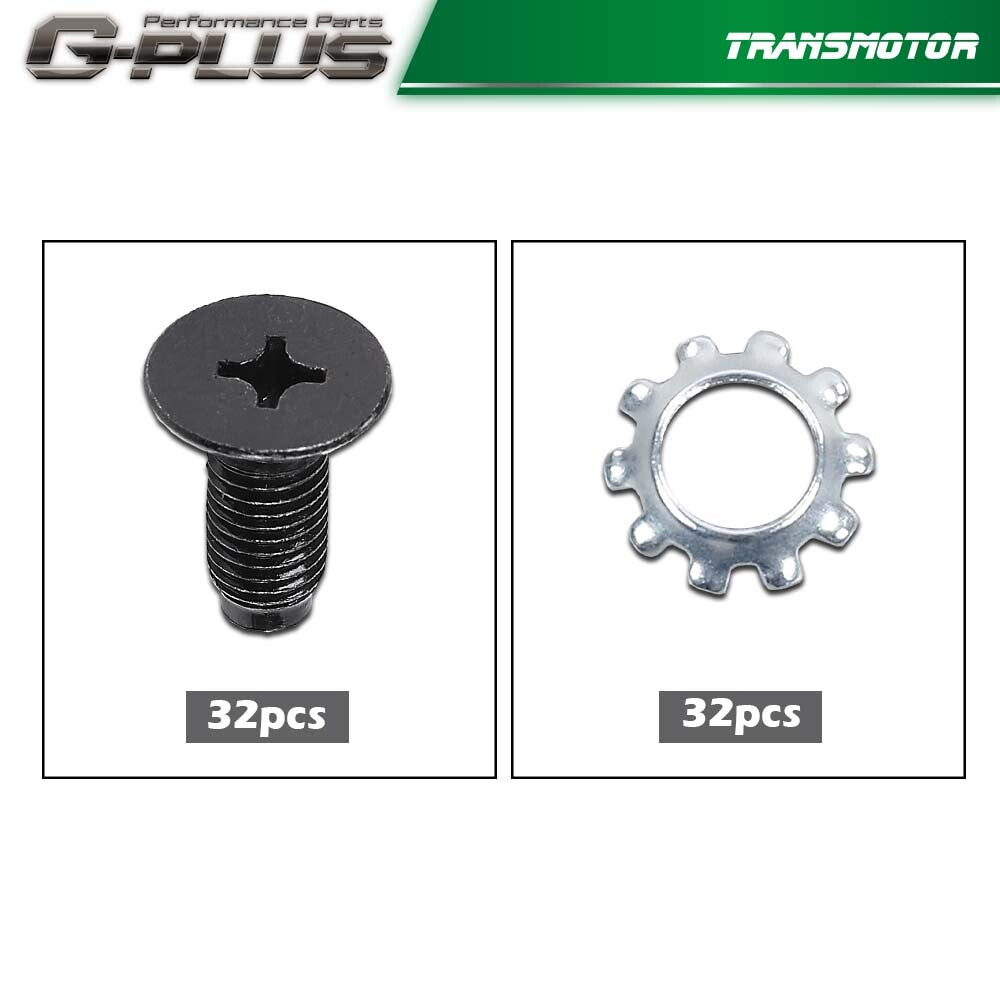 Fits 1948 1949 1950 1951 for Pickup Truck Door Hinge Screw Kit 32 Pieces - v