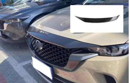 for Mazda CX-50 CX50 23-24 Carbon ABS Front Grill Grille Engine Hood Cover Trim