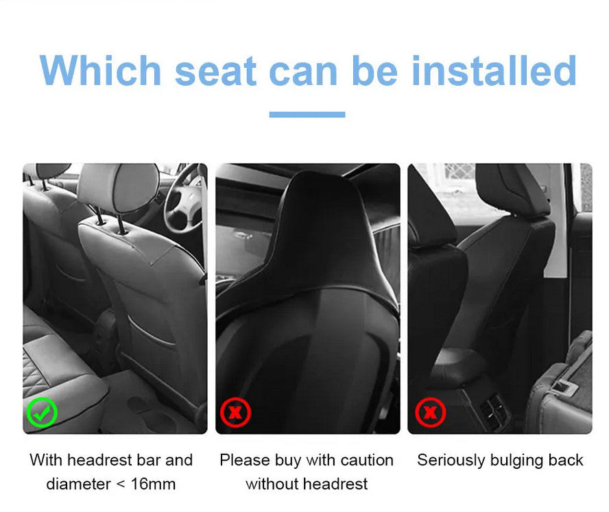 Foldable Car for Seat Back Tray Desk Cup Holder For Drink Food Work Table Holder Q