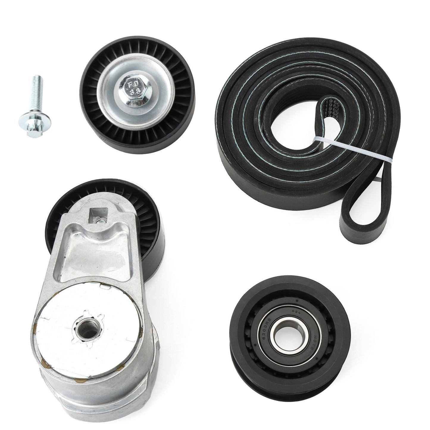 90K-39282D Drive serpentine belt tensioner idle pulley suitable for Chrysler for Dodge for Jeep - n
