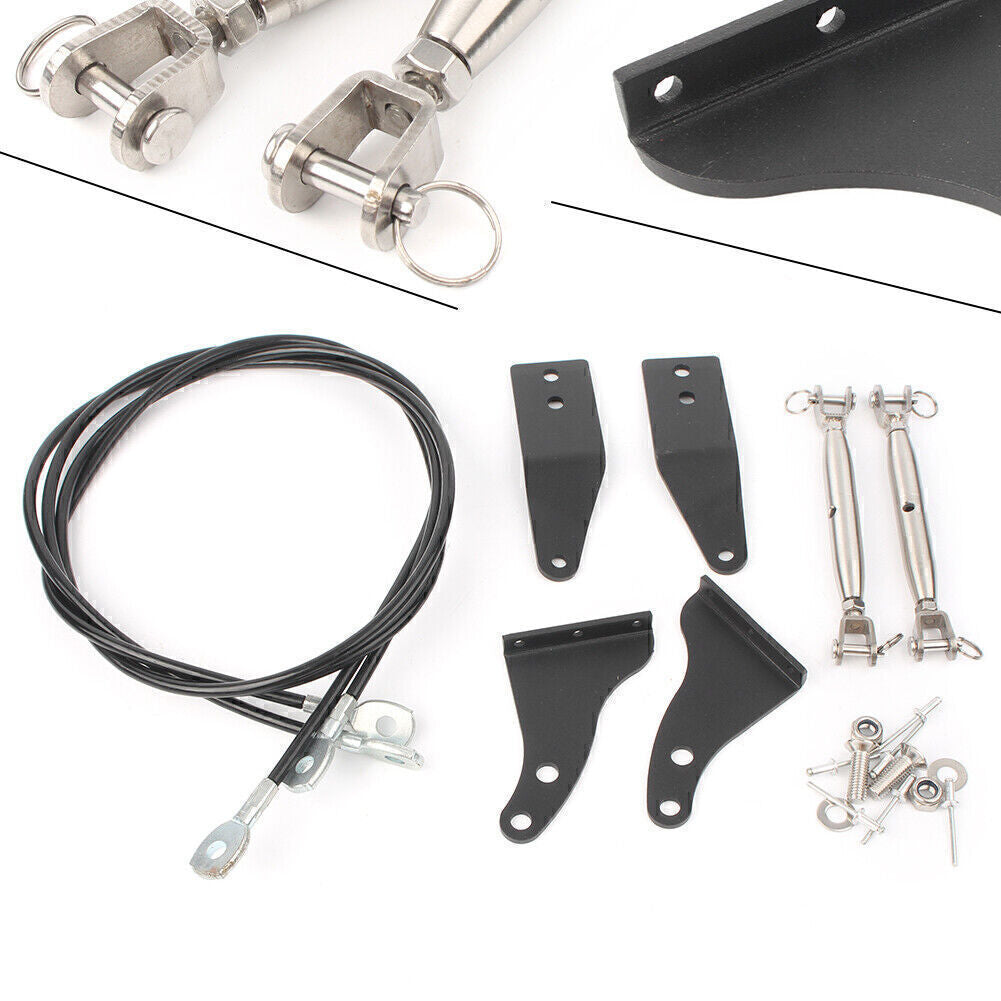 Limb Risers Kit Trough-the Jungle Protector Eliminate Rope for Jeep for Wrangler JK