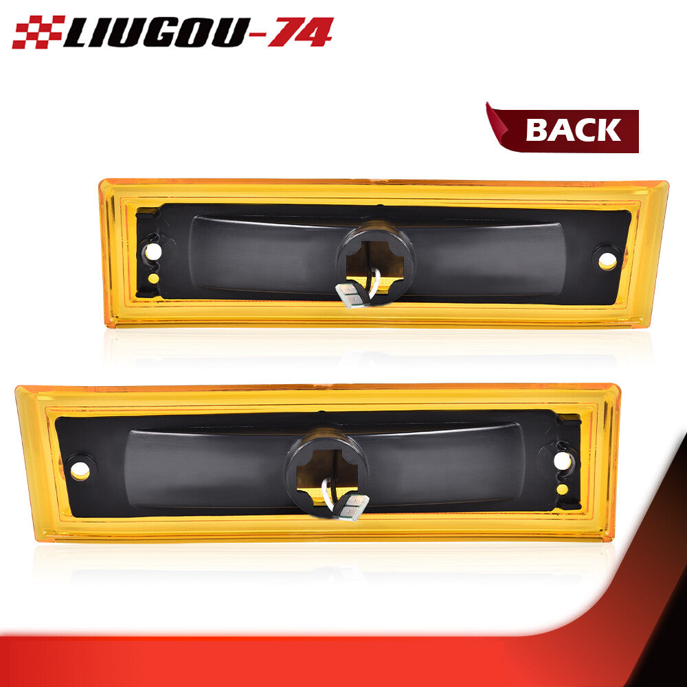 Suitable for 1981-1991 C10 C20 C30 for GMC LED front marker light assembly, brand new- v