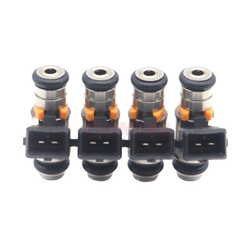 4-pack of new IWP160 fuel injectors for Fiat 500 77363790 71792994 71724545 75112160
