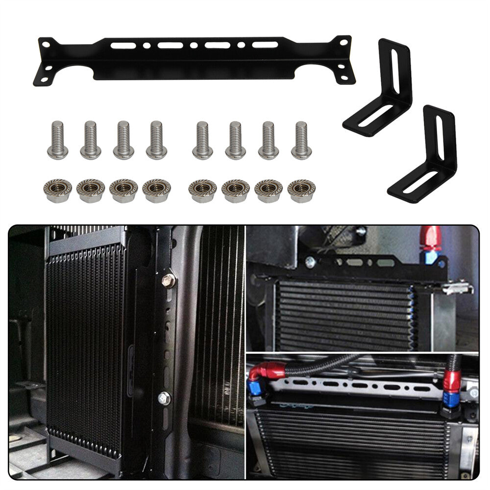 Oil Cooler Bracket Universal British Transmission Oil Cooler Mounting Bracket BK