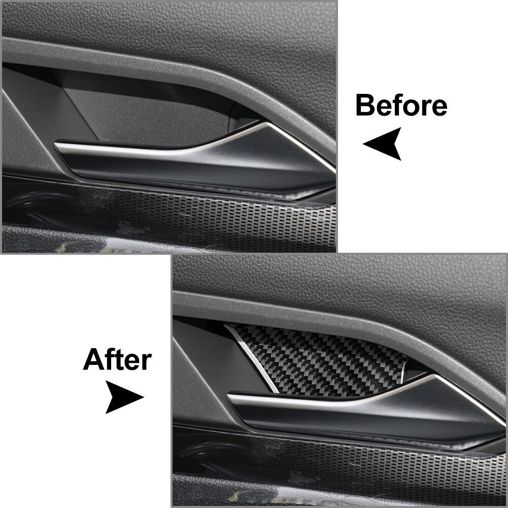 Interior Door Handle Bowl Cover Trim for Volkswagen for Golf 8 MK8 2021-2023