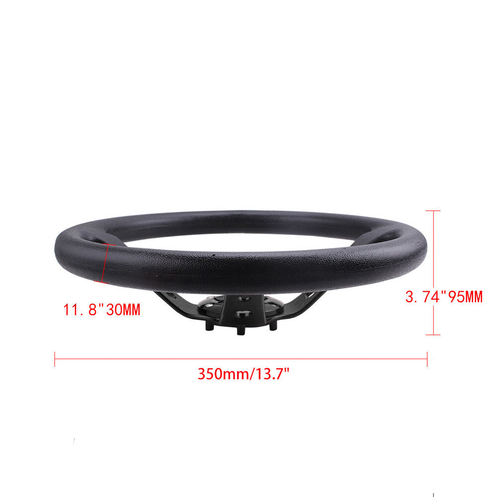 Black STOCK for Golf Cart Steering Wheel for Yamaha EZGO Club Car