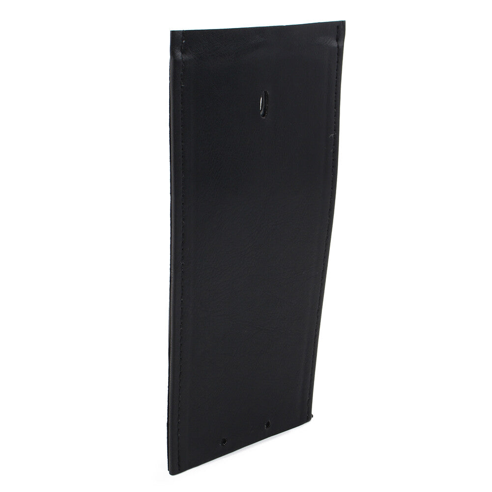 Gas Tank Panel Bib Trim Smooth PU Leather for Harley Davidson Black Motorcycle Q