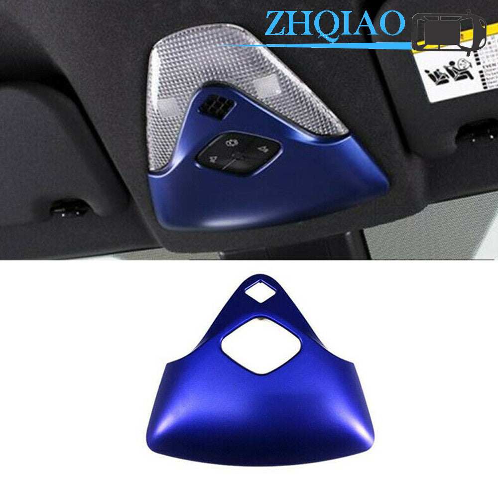Blue Front Reading Light Lamp Cover Trim Fits for Toyota C-HR CHR 2016-2019