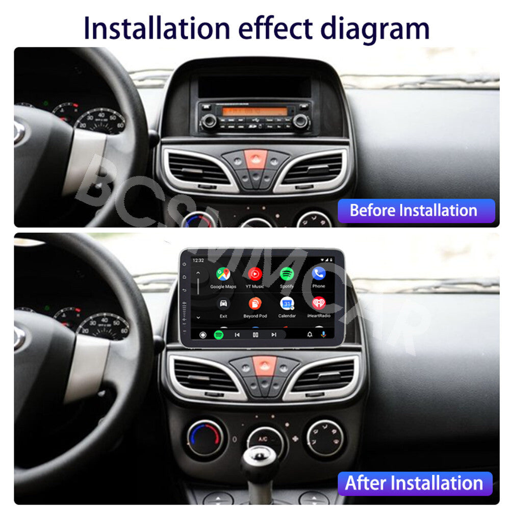 10in Touch Screen Car Radio Stereo GPS Navi Wifi FM Player Fit for Toyota Haice