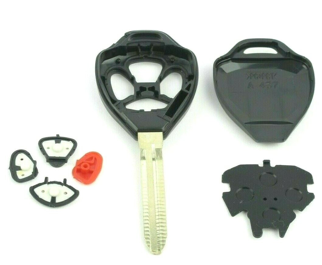 Remote Car Key Fob Shell Case Cover for Toyota for Corolla 2009 2010 2011 2012 2013 Q