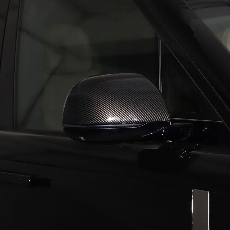 Carbon ABS Rear View Side Door Mirror Cover for Range Rover Sport 2023-2024 n