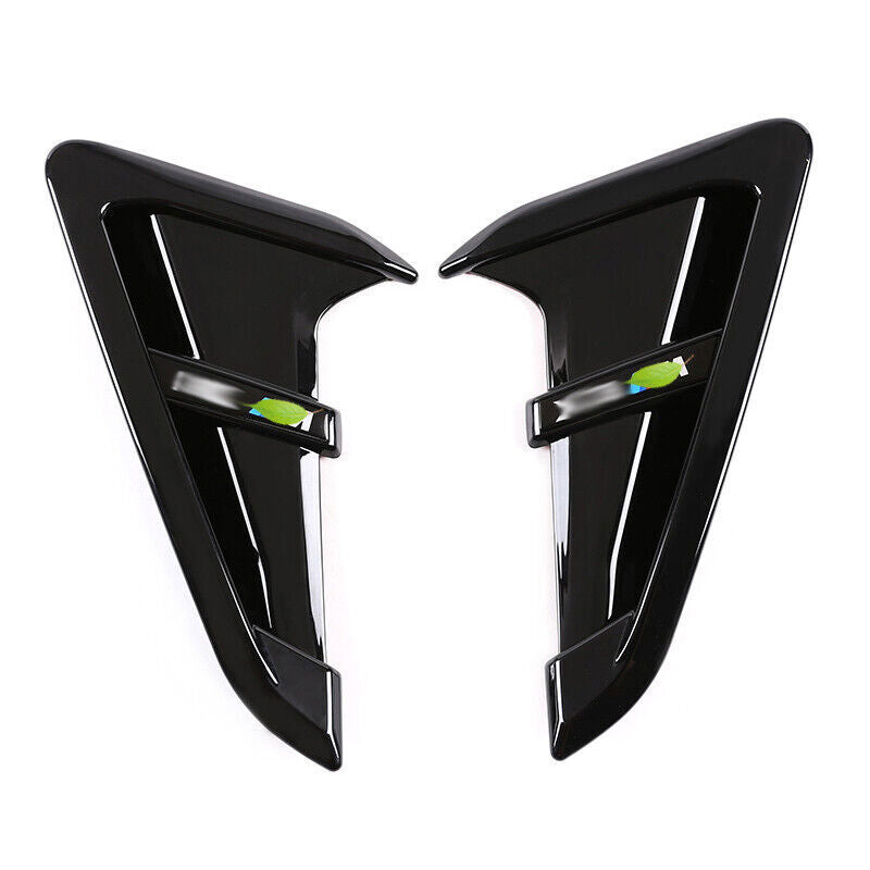 for BMW X3 G01 2018-21 ABS Black Air Flow Vent Side Fender Decor Sticker Trim 2P