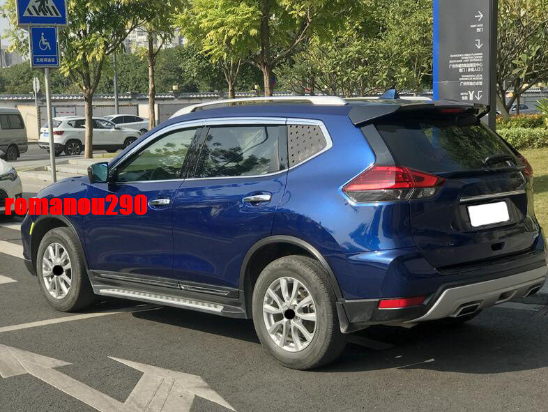 for Nissan Rogue 14-20 silver Window Visor Vent Sun Shade Rain Guard Door Visor