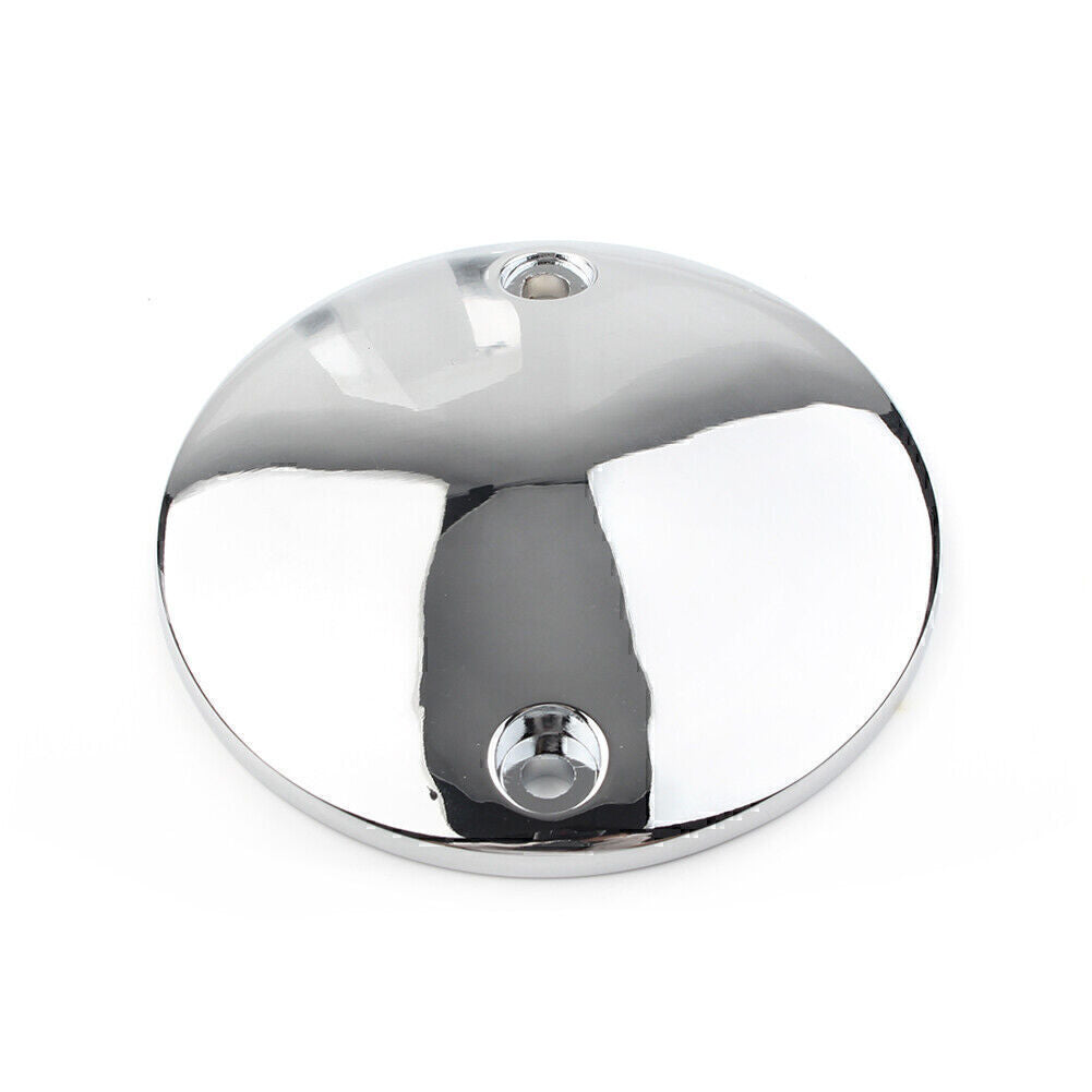 for Harley Big Twin 1970-99 Sportster Chrome Ignition Timing Points Cover 2 Hole