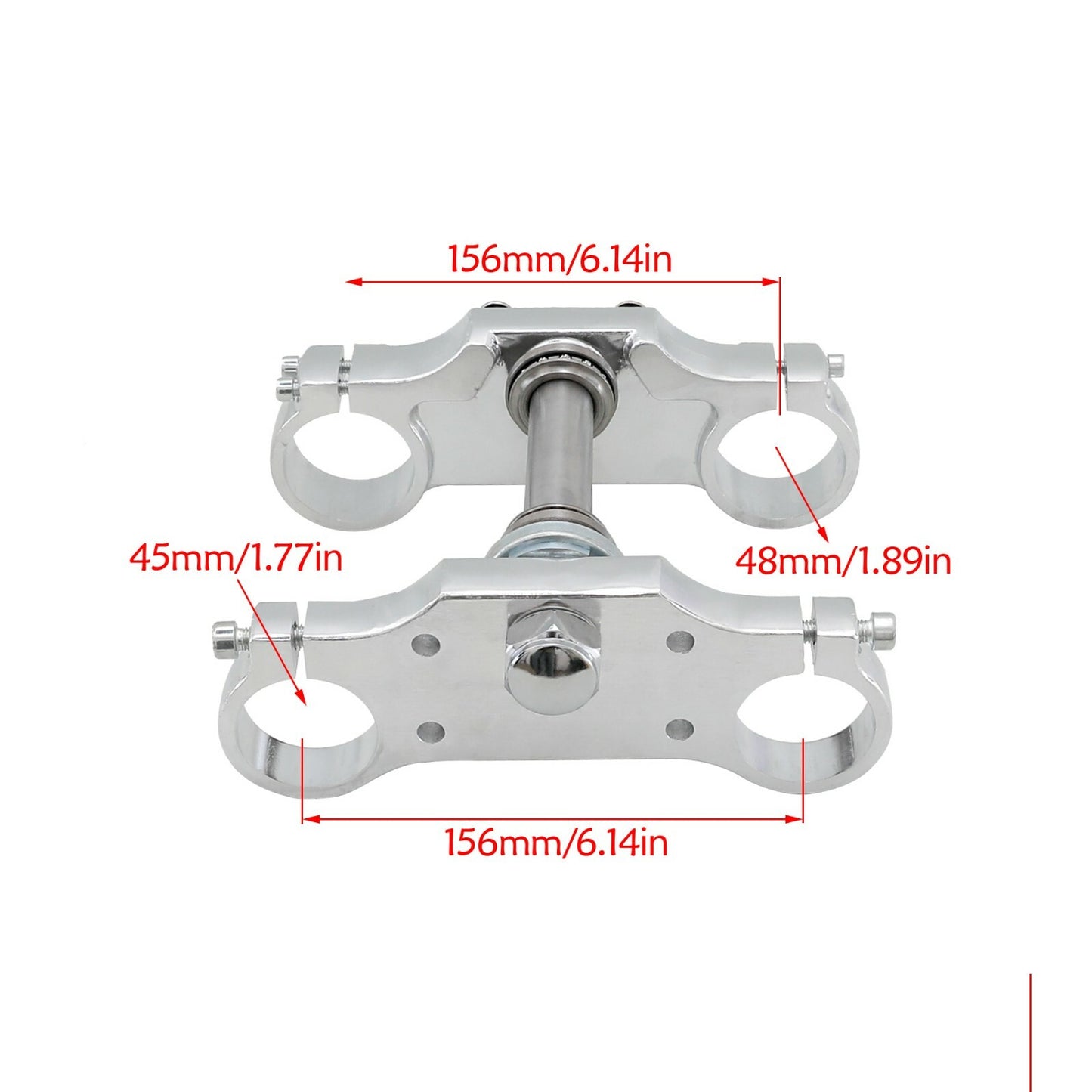 Front triple-bar clip kit for CRF70 XR70 Dirt Pit bike SSR 110CC 125CC KX