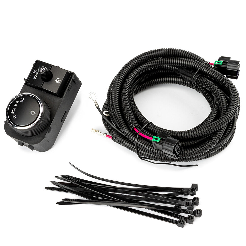 Suitable for 07-14 for Chevrolet Silverado and 07-13 Gimli for Sierra fog light wiring harness and switch.