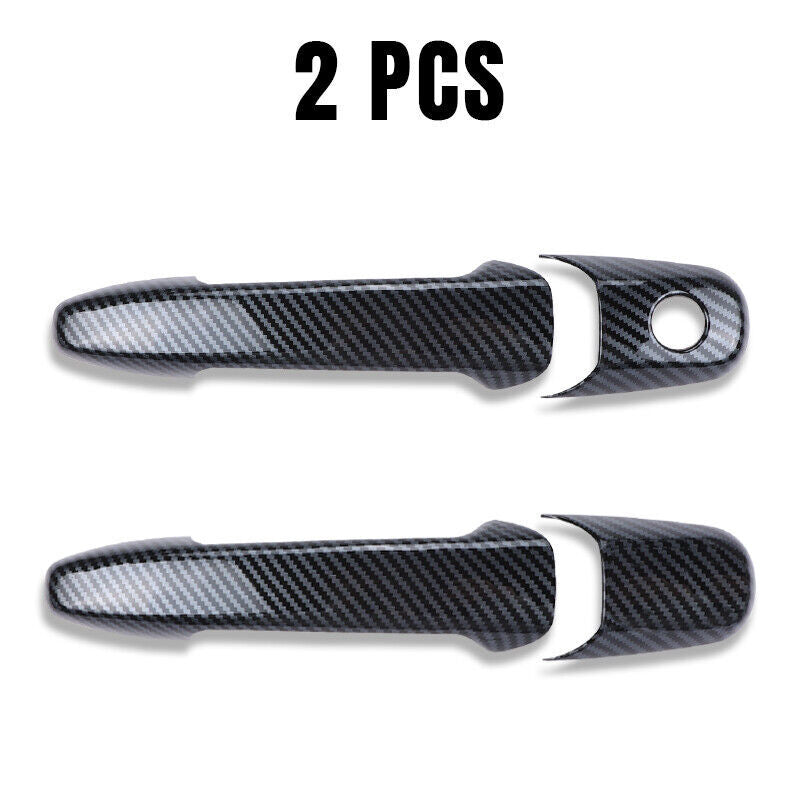 for Ford for Mustang 2004-2014 Accessories Carbon Fiber Door Handle Decor Cover Trim