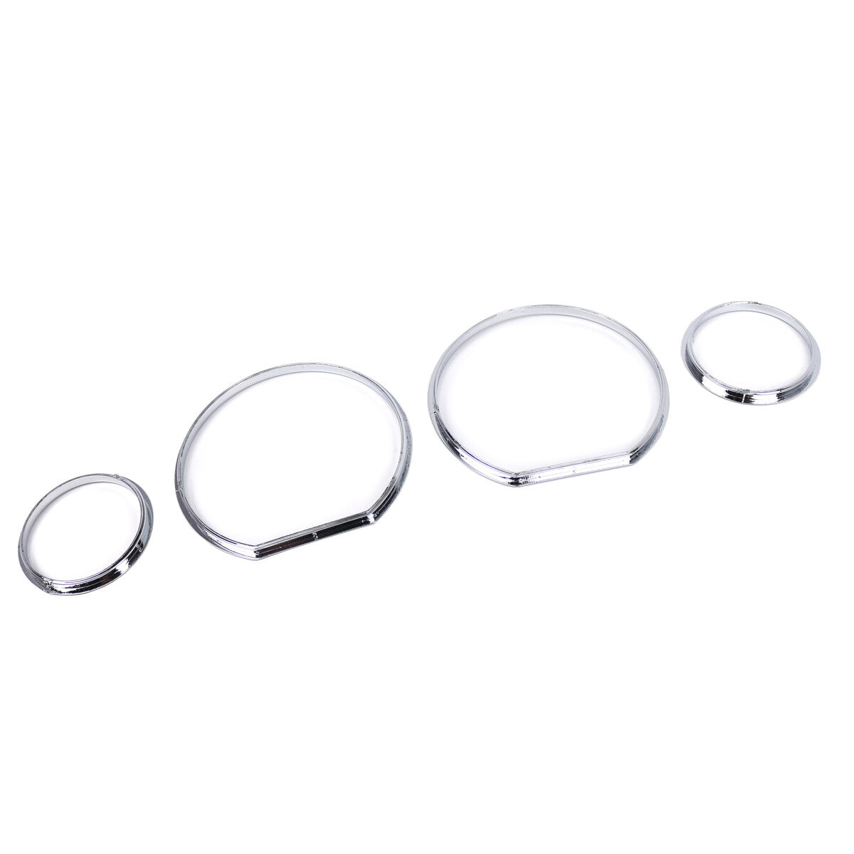 Chrome dashboard trim ring speedometer cluster panel for BMW E36 M3 GT Z3