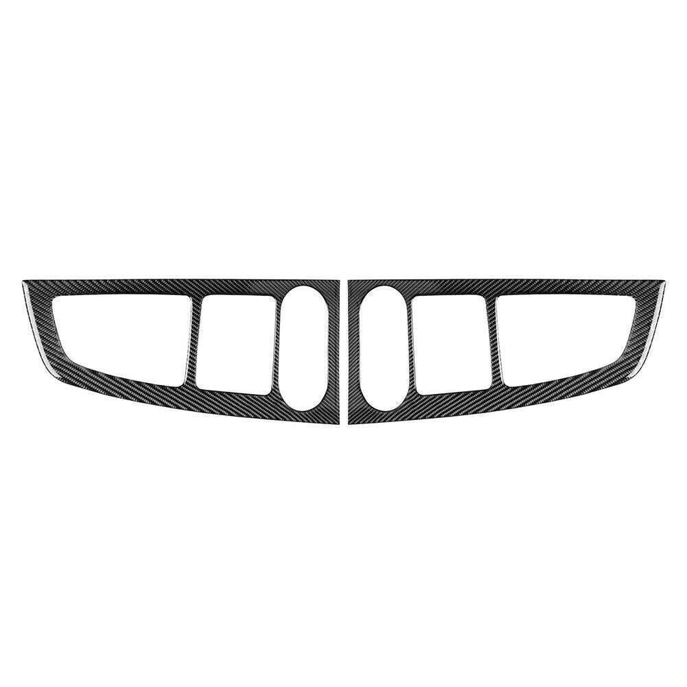 Carbon Fiber Center Console Panel Cover Trim Fit for Audi A4 B9 2017-2020 RHD