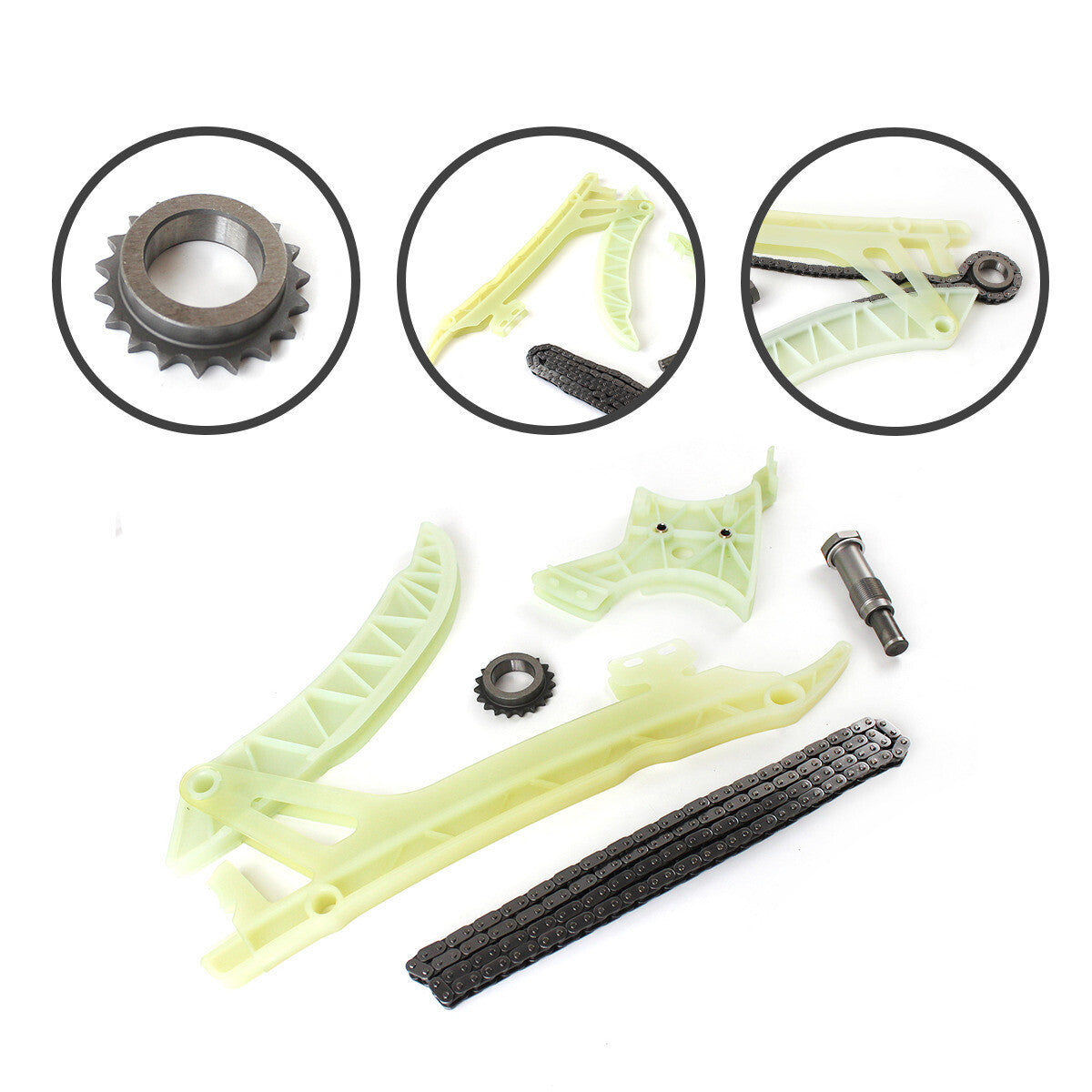 Timing Chain Oil Pump Kit Camshaft Gear Set For 2.0 for BMW 328 428 528 X1 X3 X5 N26
