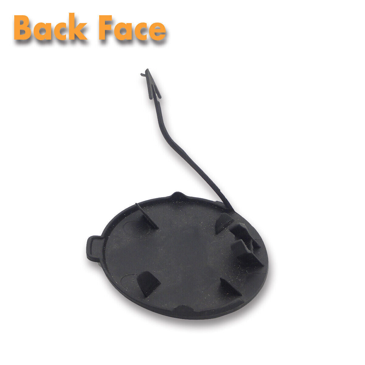 1Pcs Front Bumper Tow Hook Cap Cover Towing Eye Plug for ford Fiesta 2013-2015 Q